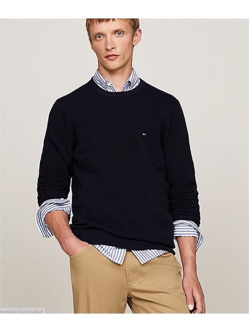 essential structure crew neck Tommy Hilfiger | MW0MW36347DW5.DW5